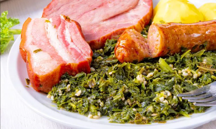 Grandma's braised Kale with Bacon » Easy German Food